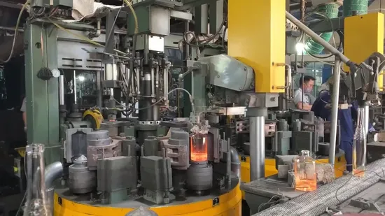 250 ml, 350 ml, 500 ml, 700 ml, 750 ml hochwertige Whisky-Wodka-Brandy-Gin-Glasflasche